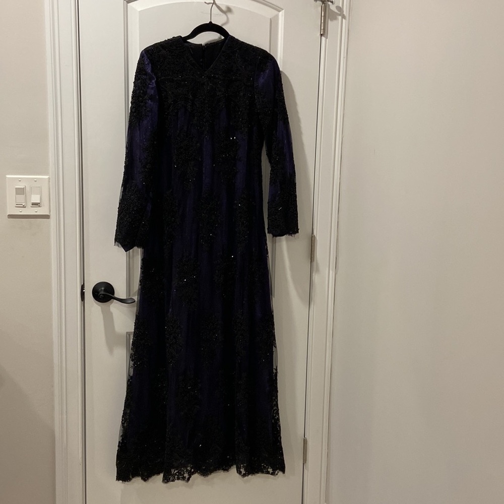 Custom Made Lace Evening Gown